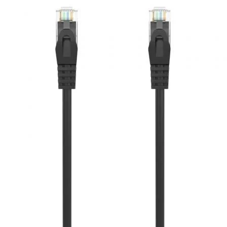 Aisens Cable de Red Latiguillo RJ45 Cat.6A UTP AWG24 30cm Negro